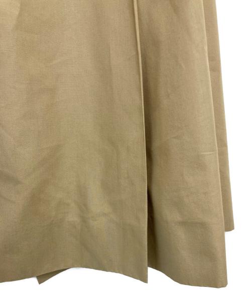 HERMES（エルメス）HERMES (エルメス) ヴィンテージベルト装飾ラップスカート ベージュ サイズ:36の古着・服飾アイテム