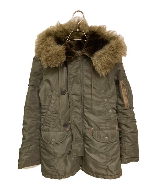 hysterics（ヒステリックス）hysterics (ヒステリックス) ワッペンN-3Bタイプコート カーキ サイズ:不明(実寸サイズをご確認ください)の古着・服飾アイテム