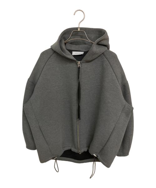 Adam et Rope（アダム エ ロペ）Adam et Rope (アダム エ ロペ) サステナブル フーディージップブルゾン グレー サイズ:FREEの古着・服飾アイテム