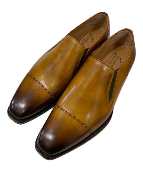 FRANCESCO BENIGNO（フランチェスコ・ベニーニョ）FRANCESCO BENIGNO (フランチェスコ・ベニーニョ) レザーシューズ ブラウン サイズ:6 1/2の古着・服飾アイテム