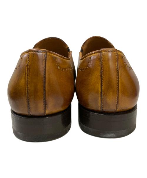 FRANCESCO BENIGNO（フランチェスコ・ベニーニョ）FRANCESCO BENIGNO (フランチェスコ・ベニーニョ) レザーシューズ ブラウン サイズ:6 1/2の古着・服飾アイテム