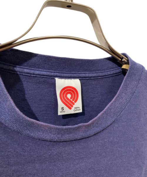 powell peralta（パウエルペラルタ）powell peralta (パウエルペラルタ) 80's覗きボーンズプリントTシャツ ネイビー サイズ:Sの古着・服飾アイテム