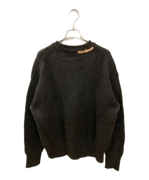 refomed（リフォメッド）refomed (リフォメッド) GRANNY REPAIR KNIT SWEATER グレー サイズ:2の古着・服飾アイテム