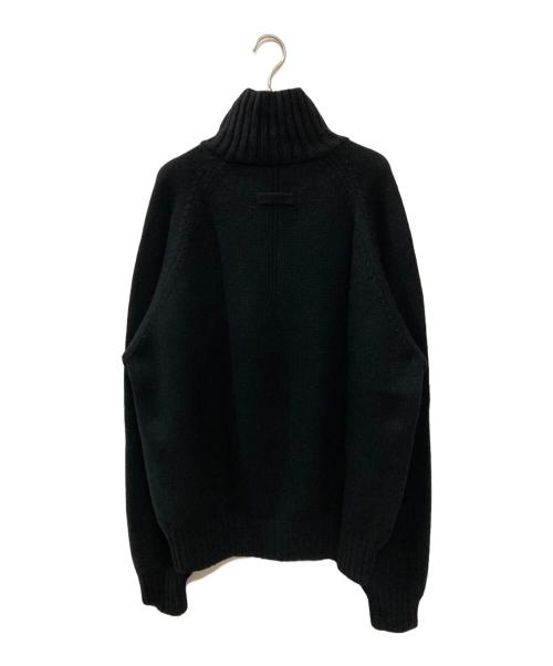 stein（シュタイン）stein (シュタイン) EX FINE LAMBS LOOSE HIGH NECK KNIT LS ブラック サイズ:Mの古着・服飾アイテム