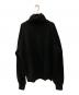 stein（シュタイン）の古着「EX FINE LAMBS LOOSE HIGH NECK KNIT LS」｜ブラック