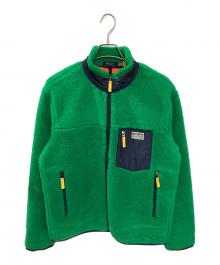POLO RALPH LAUREN（ポロ・ラルフローレン）の古着「フリースジャケット」｜グリーン