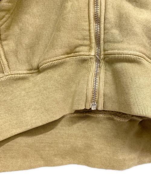 stussy（ステューシー）stussy (ステューシー) 製品染ジップパーカー グリーン サイズ:Lの古着・服飾アイテム