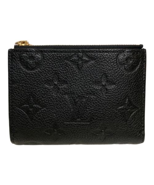 LOUIS VUITTON（ルイ ヴィトン）LOUIS VUITTON (ルイ ヴィトン) ポルトフォイユ・リサ ブラックの古着・服飾アイテム