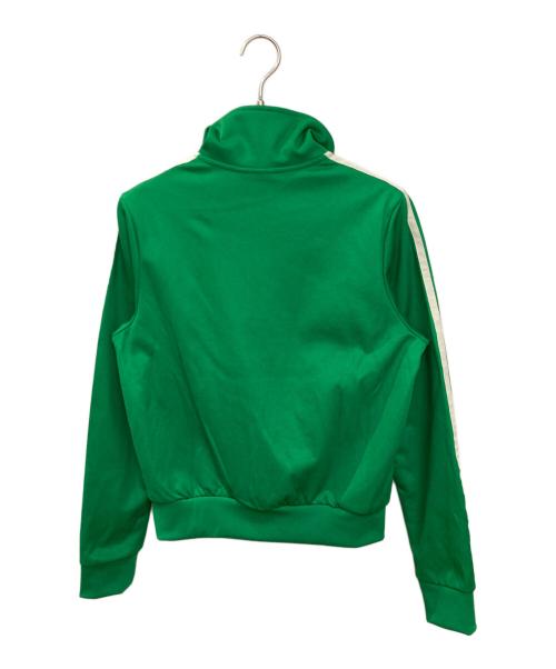 adidas（アディダス）adidas (アディダス) Sporty & Rich (スポーティーアンドリッチ) ハーフジップトラックジャケット グリーン サイズ:Mの古着・服飾アイテム