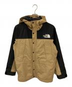 THE NORTH FACEザ ノース フェイス）の古着「マウンテンライトジャケット」｜ブラック×ベージュ