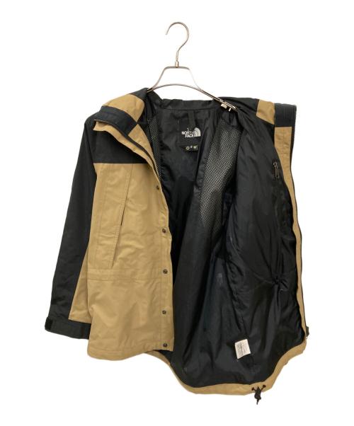 THE NORTH FACE（ザ ノース フェイス）THE NORTH FACE (ザ ノース フェイス) マウンテンライトジャケット ブラック×ベージュ サイズ:Sの古着・服飾アイテム