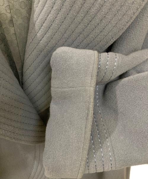 Christian Dior（クリスチャン ディオール）Christian Dior (クリスチャン ディオール) ヴィンテージショールカラーコート ブルー サイズ:9の古着・服飾アイテム