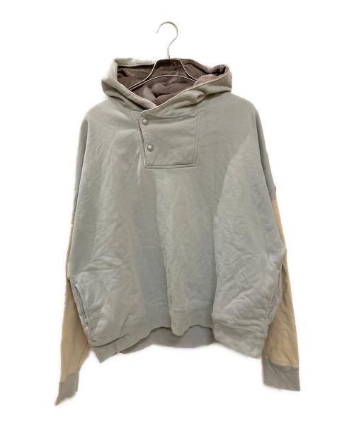 C.E（シーイー）C.E (シーイー) SNAP HEAVY HOODY グレー サイズ:Lの古着・服飾アイテム