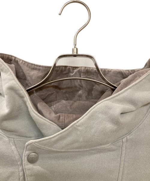 C.E（シーイー）C.E (シーイー) SNAP HEAVY HOODY グレー サイズ:Lの古着・服飾アイテム