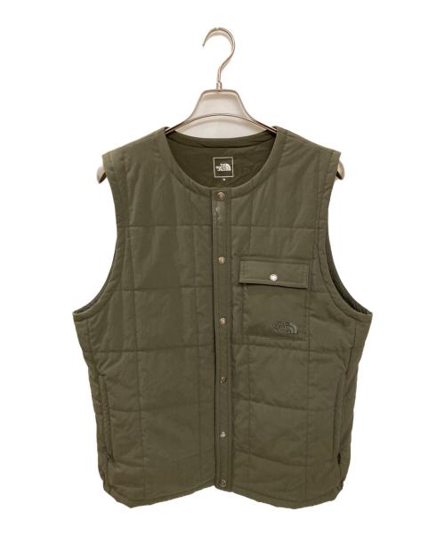 THE NORTH FACE（ザ ノース フェイス）THE NORTH FACE (ザ ノース フェイス) Meadow Warm Vest カーキ サイズ:XLの古着・服飾アイテム