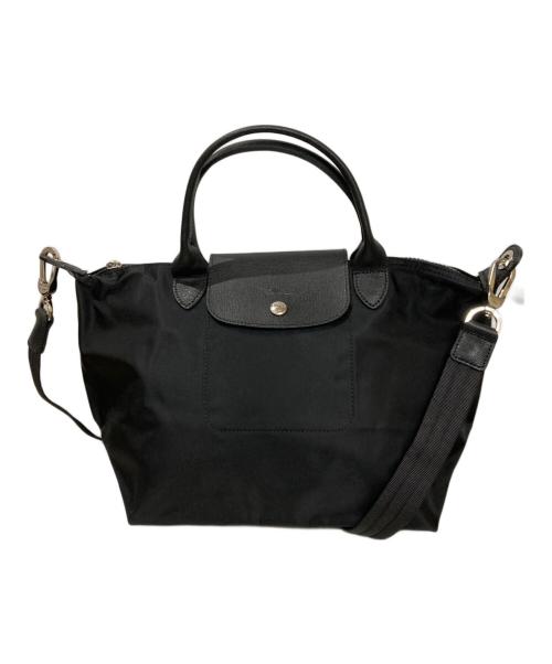LONGCHAMP（ロンシャン）LONGCHAMP (ロンシャン) ル プリアージュ ネオ 2WAYバッグ ブラックの古着・服飾アイテム