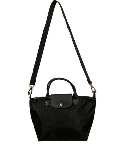 LONGCHAMP（ロンシャン）LONGCHAMP (ロンシャン) ル プリアージュ ネオ 2WAYバッグ ブラックの古着・服飾アイテム