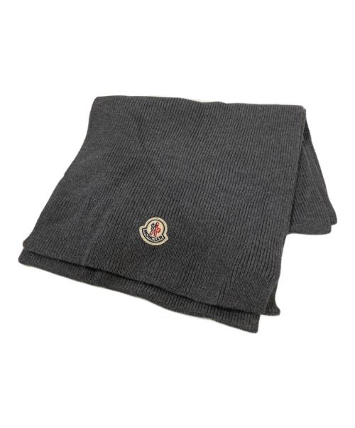 MONCLER（モンクレール）MONCLER (モンクレール) SCIARPA/ウールマフラー グレーの古着・服飾アイテム