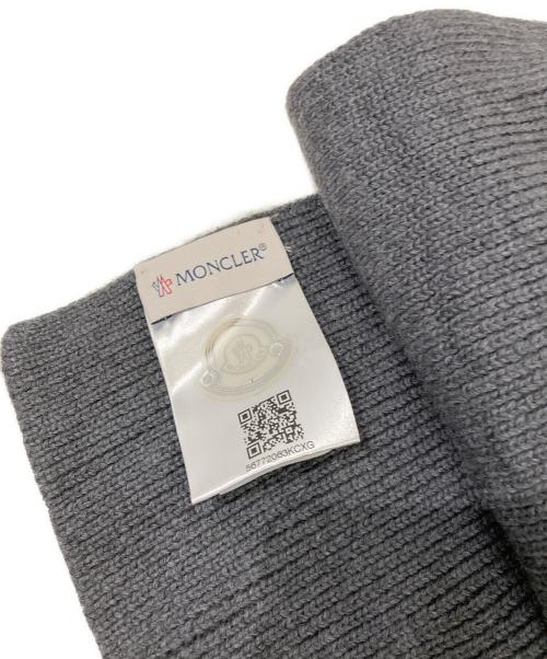 MONCLER（モンクレール）MONCLER (モンクレール) SCIARPA/ウールマフラー グレーの古着・服飾アイテム