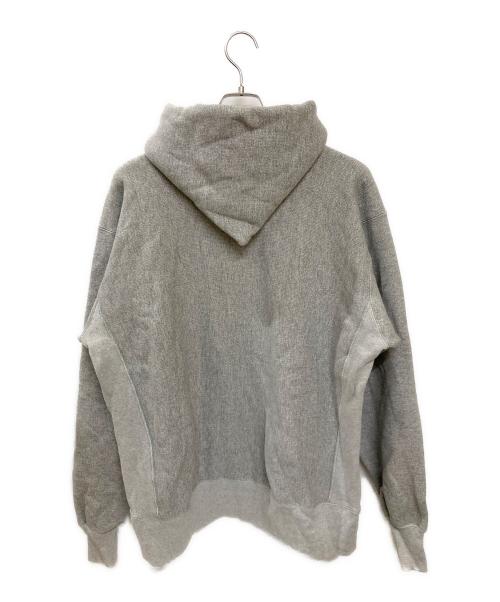 Champion TRUE TO ARCHIVES（チャンピオン トゥルー トゥ アーカイブス）Champion TRUE TO ARCHIVES (チャンピオン トゥルー トゥ アーカイブス) リバースウィーブ(R) フーデッドスウェットシャツ グレー サイズ:XLの古着・服飾アイテム