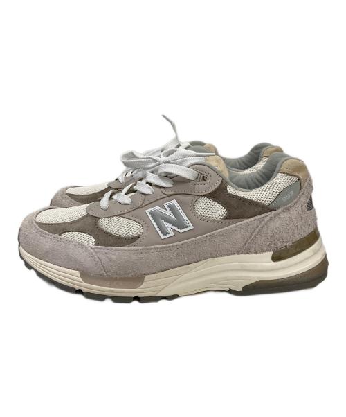 NEW BALANCE（ニューバランス）NEW BALANCE (ニューバランス) 992ローカットスニーカー グレー×ベージュ サイズ:29cmの古着・服飾アイテム