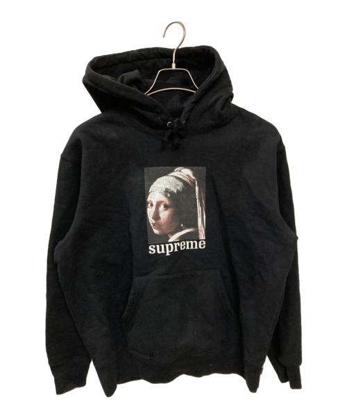 SUPREME（シュプリーム）Supreme (シュプリーム) Pearl Logo Hooded Sweatshirt ブラック サイズ:Sの古着・服飾アイテム