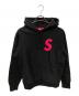 Supreme（シュプリーム）の古着「S Logo Hooded Sweatshirt」｜ブラック