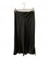 IENA（イエナ）の古着「ダブルサテンスカート」｜ブラック
