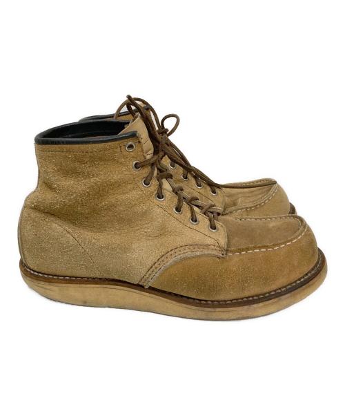 RED WING（レッドウィング）RED WING (レッドウィング) ブーツ ベージュ サイズ:8Eの古着・服飾アイテム