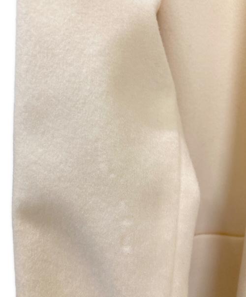 MaxMara（マックスマーラ）MaxMara (マックスマーラ) ヴァージンウールガウンジャケット アイボリー サイズ:38の古着・服飾アイテム