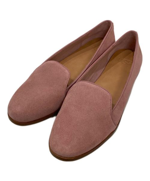 UGG（アグ）UGG (アグ) フラットパンプス ピンク サイズ:24.5cmの古着・服飾アイテム