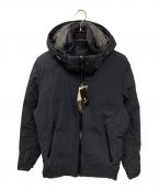 BLACK LABEL CRESTBRIDGEブラックレーベル クレストブリッジ）の古着「CBチェック2WAYダウンジャケット」｜ネイビー