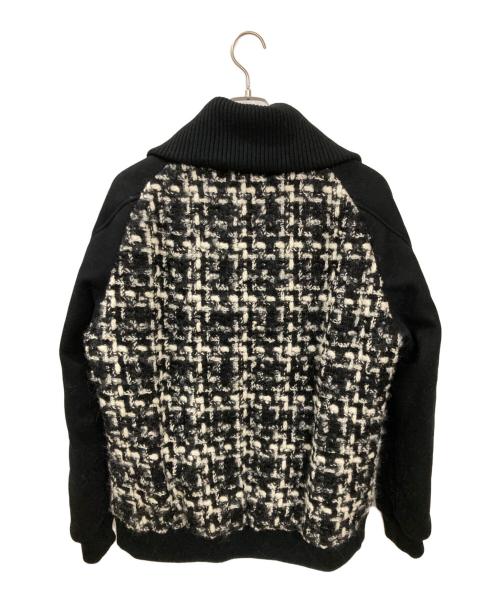 1piu1uguale3（ウノピュウノウグァーレトレ）1piu1uguale3 (ウノピュウノウグァーレトレ) DONKEY ZIP STADIUM/ジャケット ブラック サイズ:6の古着・服飾アイテム