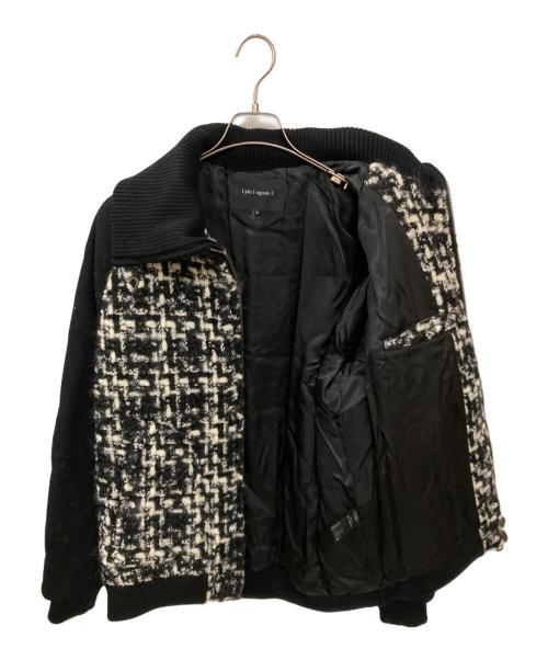 1piu1uguale3（ウノピュウノウグァーレトレ）1piu1uguale3 (ウノピュウノウグァーレトレ) DONKEY ZIP STADIUM/ジャケット ブラック サイズ:6の古着・服飾アイテム