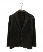 1piu1uguale3ウノピュウノウグァーレトレ）の古着「LUIGE/テーラードジャケット」｜ブラック