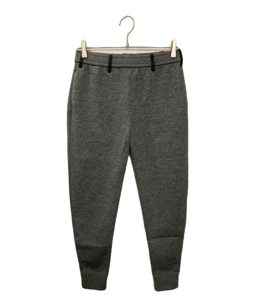 1piu1uguale3（ウノピュウノウグァーレトレ）1piu1uguale3 (ウノピュウノウグァーレトレ) KNIT RIB PANTS/ニットパンツ グレー サイズ:3の古着・服飾アイテム
