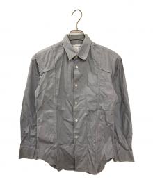 COMME des GARCONS SHIRT（コムデギャルソンシャツ）の古着「コットンシャツ」｜グレー