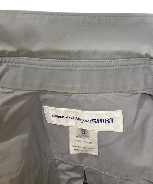 COMME des GARCONS SHIRT（コムデギャルソンシャツ）COMME des GARCONS SHIRT (コムデギャルソンシャツ) コットンシャツ グレー サイズ:Sの古着・服飾アイテム