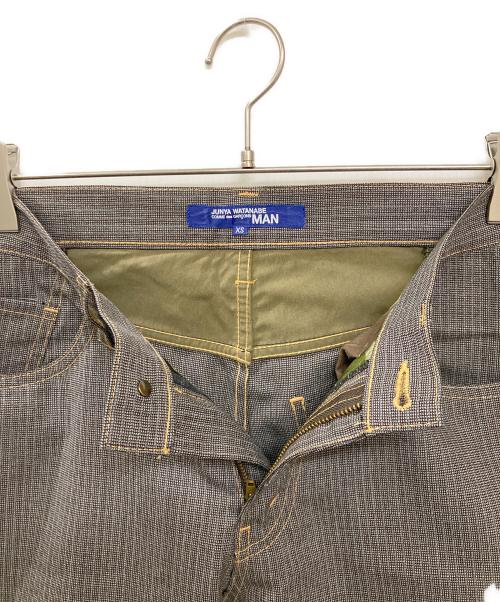 COMME des GARCONS JUNYA WATANABE MAN（コム デ ギャルソン ジュンヤ ワタナベ マン）COMME des GARCONS JUNYA WATANABE MAN (コム デ ギャルソン ジュンヤ ワタナベ マン) ウールブレンドパンツ グレー サイズ:XSの古着・服飾アイテム