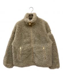 TATRAS×Noble（タトラス×ノーブル）の古着「別注LUELA ボアブルゾン / ルエラ」｜グレー