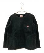 DANTONダントン）の古着「フリースプルオーバー」｜ブラック