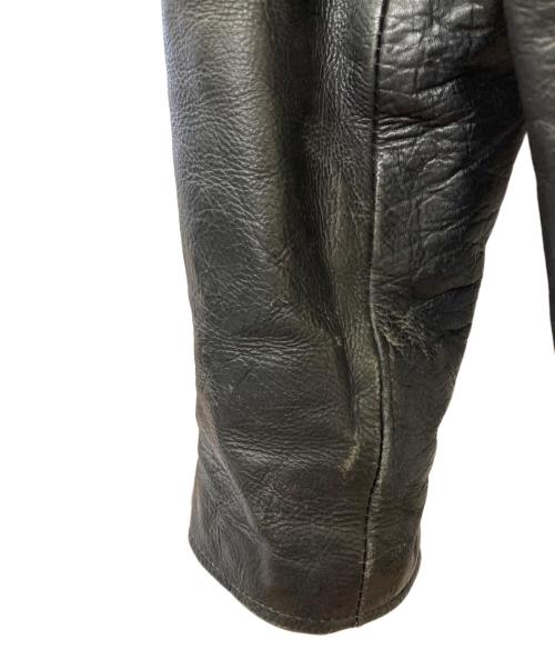 BIKER'S LEATHER（バイカーレザー）BIKER'S LEATHER (バイカーレザー) 古着ダブルライダースジャケット ブラック サイズ:44の古着・服飾アイテム