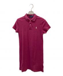 POLO RALPH LAUREN（ポロ・ラルフローレン）の古着「ポロシャツワンピース」｜パープル