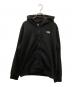 THE NORTH FACE（ザ ノース フェイス）の古着「ジップパーカー」｜ブラック