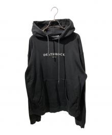JOHN LAWRENCE SULLIVAN（ジョン ローレンス サリバン）の古着「DEATH ROCK sweat hoodie」｜ブラック