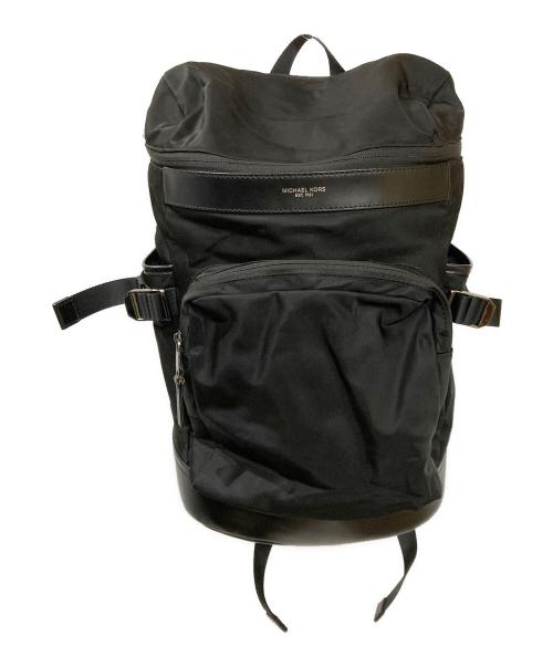 MICHAEL KORS（マイケル・コース）MICHAEL KORS (マイケル・コース) CYCLING KENT BACKPACK / バックパック リュック ブラックの古着・服飾アイテム