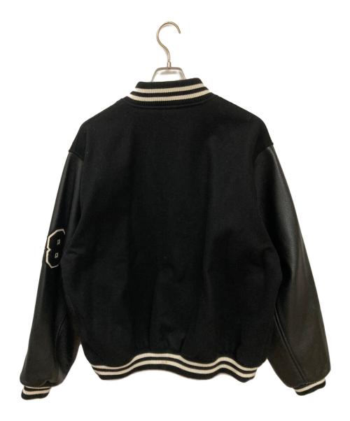jieda（ジエダ）Jieda (ジエダ) SKOOKUM (スクーカム) PATCH STADIUM JACKET / スタジャン ブラック サイズ:1の古着・服飾アイテム