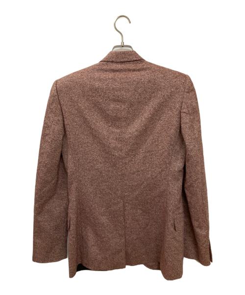 FENDI（フェンディ）FENDI (フェンディ) シルクウールテーラードジャケット レッド サイズ:46の古着・服飾アイテム