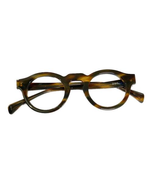 Jacques Durand（ジャックデュラン）Jacques Durand (ジャックデュラン) ラウンドシェイプ眼鏡 ブラウンの古着・服飾アイテム