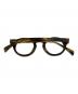Jacques Durand (ジャックデュラン) ラウンドシェイプ眼鏡 ブラウン：63000円